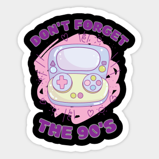 90s Retro Sticker